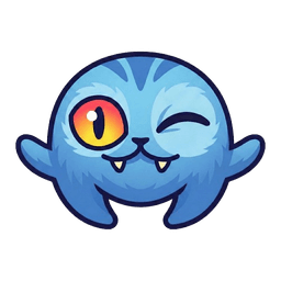 K-Claw 마스코트 윙크